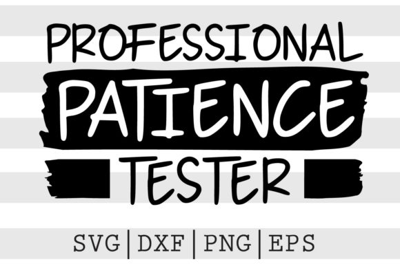 Professional Patience Tester SVG