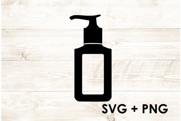 Pump Hand Sanitizer SVG PNG