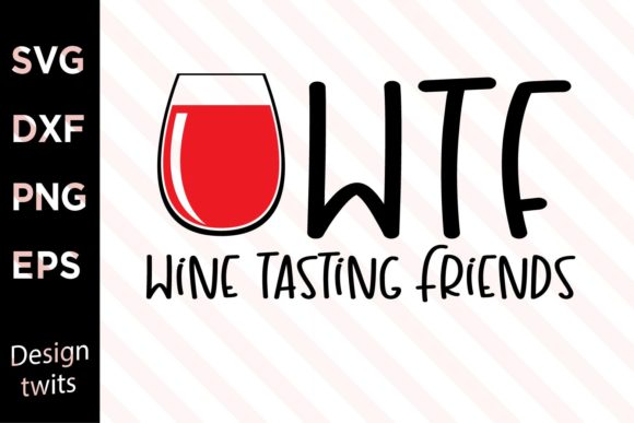 Wine Tasting Friends SVG Review